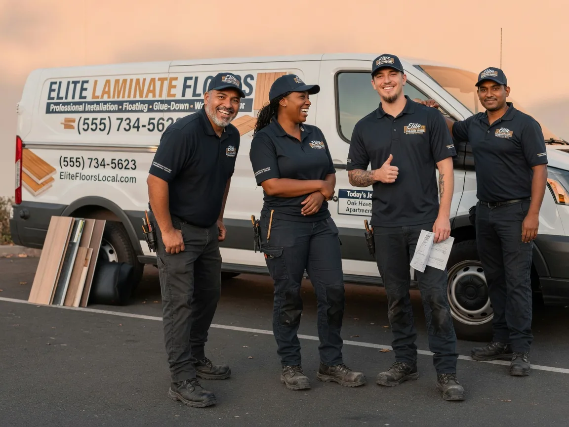 Laminate flooring installation company in Huddleston, VA